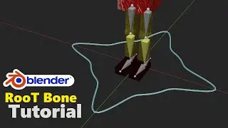 Blender 3.0 - How to make root bone for rig and its use in blender