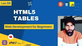 HTML5 Tables in Urdu Hindi | FacileSol | Lecture 6