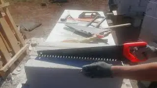 Изготовление U-блока из газобетона своими руками
