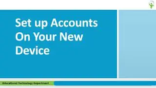 Device Account Setup 18-19