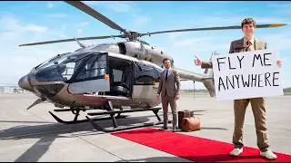 I Asked Billionaires For A Free Helicopter Ride