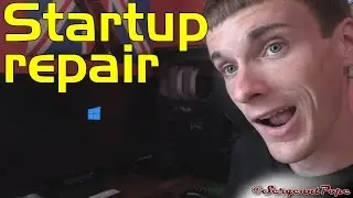 How to run startup repair in Windows 8.1 or 10 - FIX WINDOWS NOT BOOTING