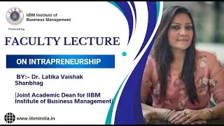 FACULTY LECTURE ON INTRAPRENEURSHIP📚✨