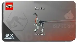 Lego Jurassic World - How to Unlock Troodon Dinosaur Character Location