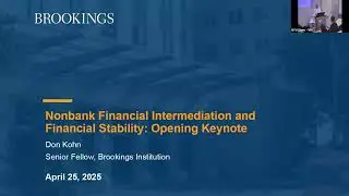 Don Kohn - “Nonbank Financial Intermediation and Financial Stability” | VRI Conference 2025