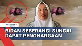 Viral! Bidan di Pasaman Seberangi Sungai Demi Pasien, Kini Jadi Nakes Teladan 2025