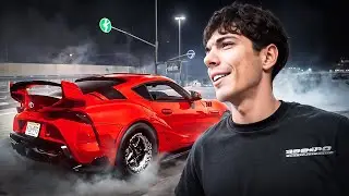 I Took My BIG TURBO Supra STREET RACING!
