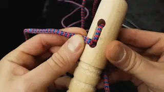 Нунчаку на веревке. (как крепить вреревку)