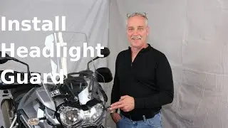 Install Headlight Guard on Triumph Explorer 1200 - Tech Talk