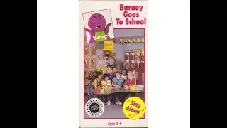 Barney Goes to School (1991-1992 VHS) full in HD