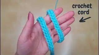 Very Simple Crochet Cord for Handbag. Detailed Tutorial