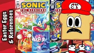 IDW Sonic 30th Anniversary Special Easter Eggs and References!