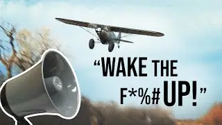 MEGAPHONE on a Bush Plane