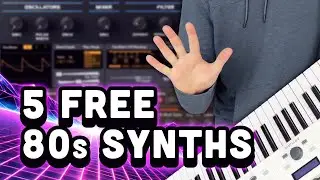 Top 5 FREE Synth Plugins for 80s Lovers | Desktop Edition