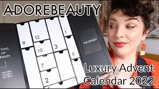 Opening the Adore Beauty Luxury Advent Calendar 2022