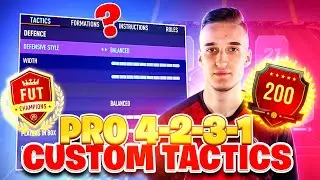 29-1 PRO PLAYER 4231 CUSTOM TACTICS + INSTRUCTIONS - FIFA21 ULTIMATE TEAM
