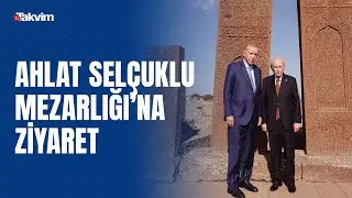 Başkan Erdoğan, Ahlat'ta Selçuklu mezarlığını ziyaret etti