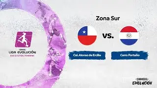 COL. ALONSO DE ERCILLA vs. CERRO PORTEÑO | CONMEBOL LIGA EVOLUCIÓN SUB12 FUTSAL FEMENINA