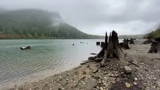 Rattlesnake lake - natural man made