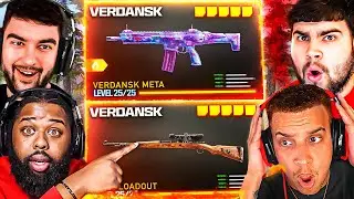 WE BUILD EACH OTHER'S BEST META LOADOUTS IN WARZONE VERDANSK!