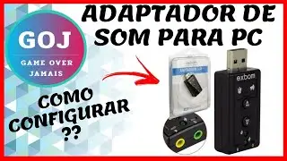 PLACA DE SOM ADAPTADOR USB 2 0 VIRTUAL 7 1 PARA PC