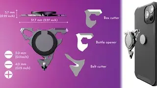 📱 Pop Socket con 6 Herramientas 🔧 | TRING: 6 in 1 Multi-Tool Popsocket