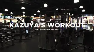 Kazuya's workout