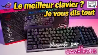 ASUS ROG STRIX SCOPE II 96 WIRELESS [FR] - unboxing test - The perfect keyboard, it's insane!!
