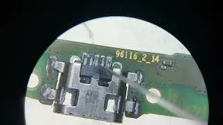 Samsung A10S No Carga Puerto De Carga Mal Soldado