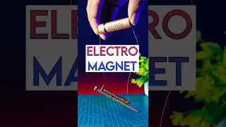 Electro Magnet 🧲 #shorts #electromagnet