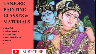 Tanjore Painting classes and materials in madurai