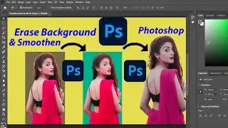 How to Remove Background | Use Background Eraser Tool Photoshop | Advance Photo Cutout Photoshop