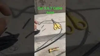 Cat 5,6,7 Cable Joint part1