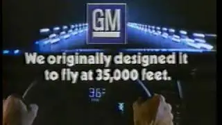EPIC 1984 GM Commercial - Genuine 80s Retro-Futurism! Synthesizers Forever!