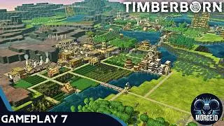 Timberborn - Overcoming a 6-day long drought! - Gameplay 7 (No commentary)