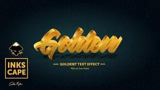 Inkscape Tutorial | Golden Text Effect