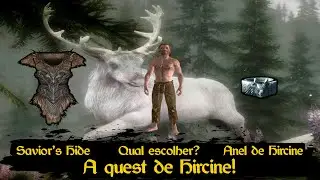Skyrim - Qual a escolha certa? Ajudar ou matar Sinding? Anel ou Armadura? A Quest de Hircine!