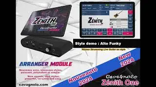 Arrangeur Cavagnolo Zenith One   Alto Funky