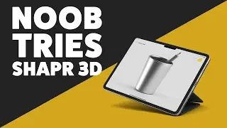Can a Beginner Design a 3D Print with an iPad? | Shapr3D Beginner Walkthrough