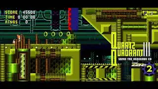Sonic CD [2011] (iOS) ~ Part 18 - Bad Future Run - Tidal Tempest & Quartz Quadrant Zone