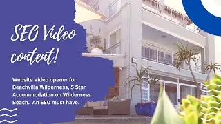 Video Opener for Beachvilla: Site Enhancement. SEO Must Have.