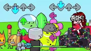 Friday Night Funkin BFDI Mod Gameplay