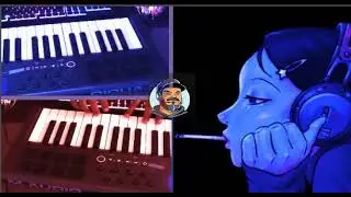 LOFI  / CHILL MUSIC ♥ : M - AUDIO AXIOM 25 - improvising and learning to use the MIDI controller