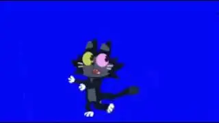 Чуч Мяуч бежит футаж (перезалив)
