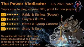 The (Over)Power(ed) Vindicator Guide - New Player Friendly - July 2023 Patch