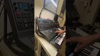 Using Counterpoint Melody in Hip Hop Beat  (Big Syntakt Drums)