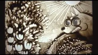 Как звери бабушкины очки примеряли. Песочная техника
