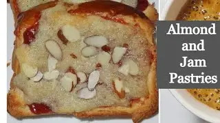 Almond and Jam Pastries | Almond Bread Toast (Bostock)