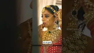 Real bride problems 😄 make weddings even more fun! #indianwedding #dulhan #comedy