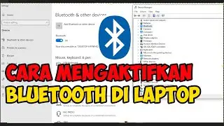 cara mengaktifkan bluetooth di laptop